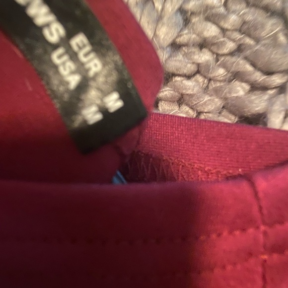 Like New! Burgundy dress - Picture 3 of 3